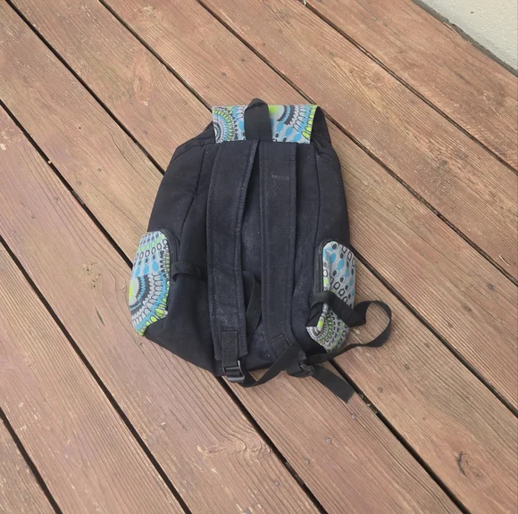 Colorful Patterned Backpack - Picture 6 of 6